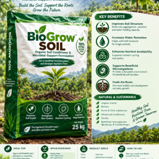 BioGrow™ SOIL 25kg pack